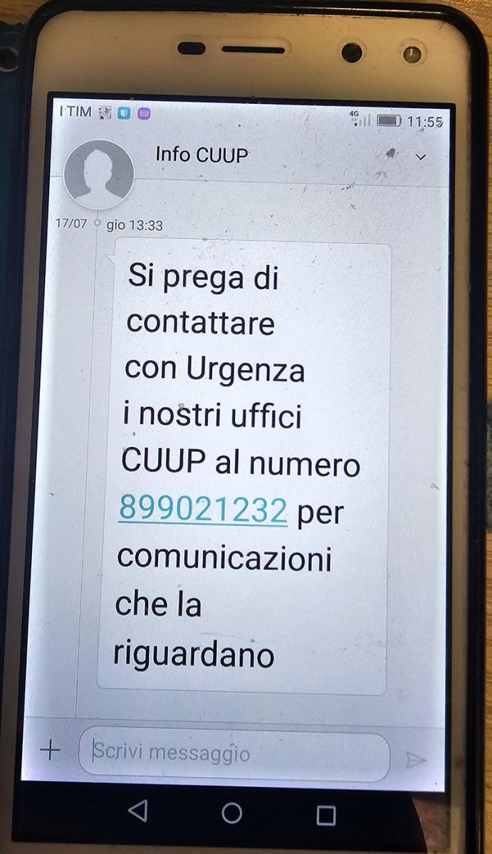 falsi messaggi