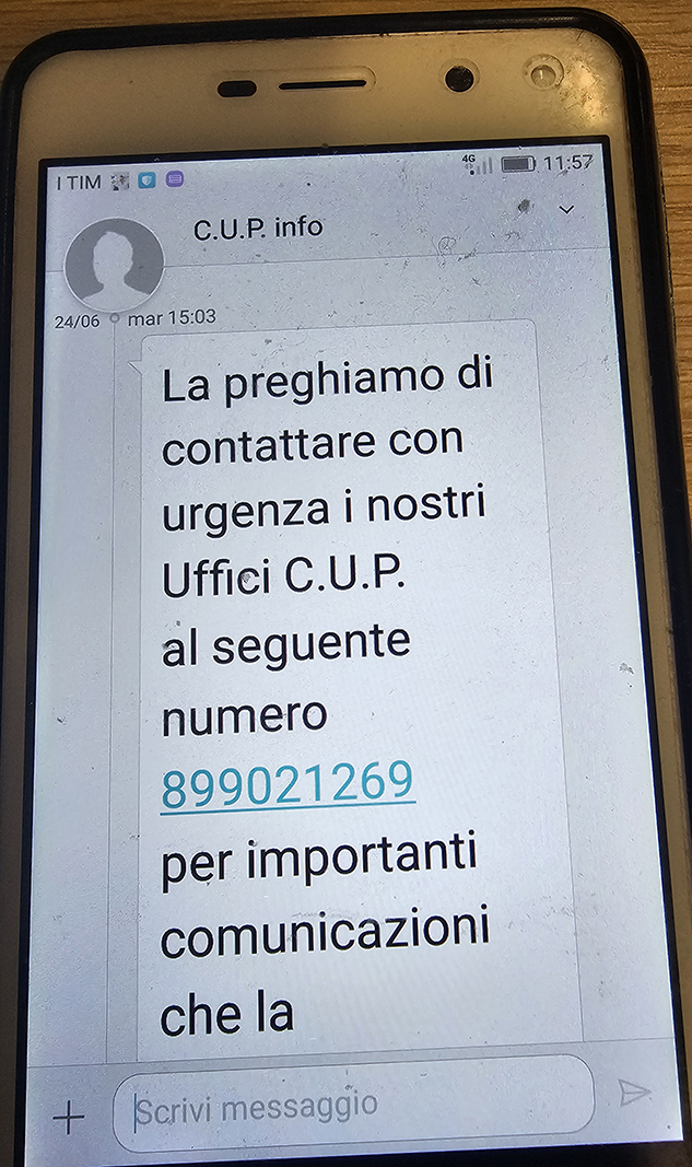 falsi messaggi