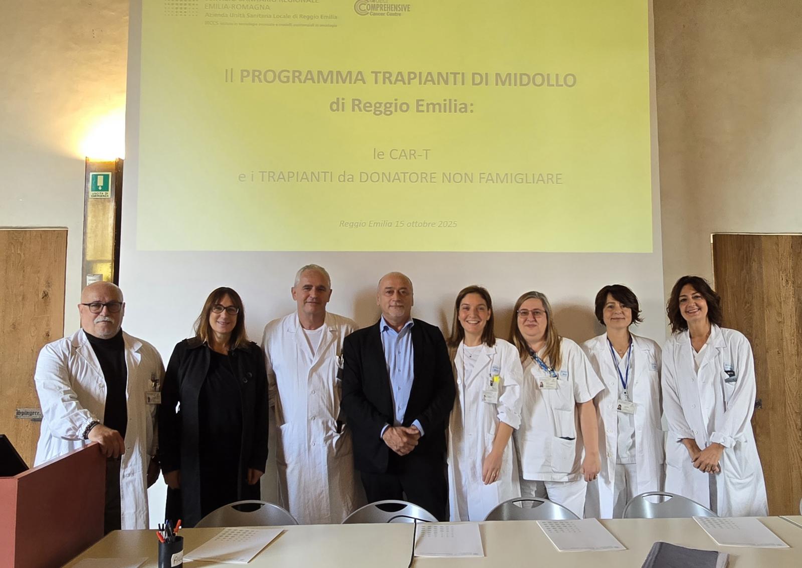 Programma trapianti di midollo all’Arcispedale Santa Maria Nuova: nel 2025 iniziate le immunoterapie CAR-T e i trapianti di midollo da donatore non famigliare Programma trapianti di midollo all’Arcispedale Santa Maria Nuova: nel 2025 iniziate le immunoterapie CAR-T e i trapianti di midollo da donatore non famigliare