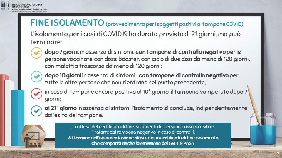 indicazioni aggiornate per la gestione di chiusure e quarantene da parte di Scuole