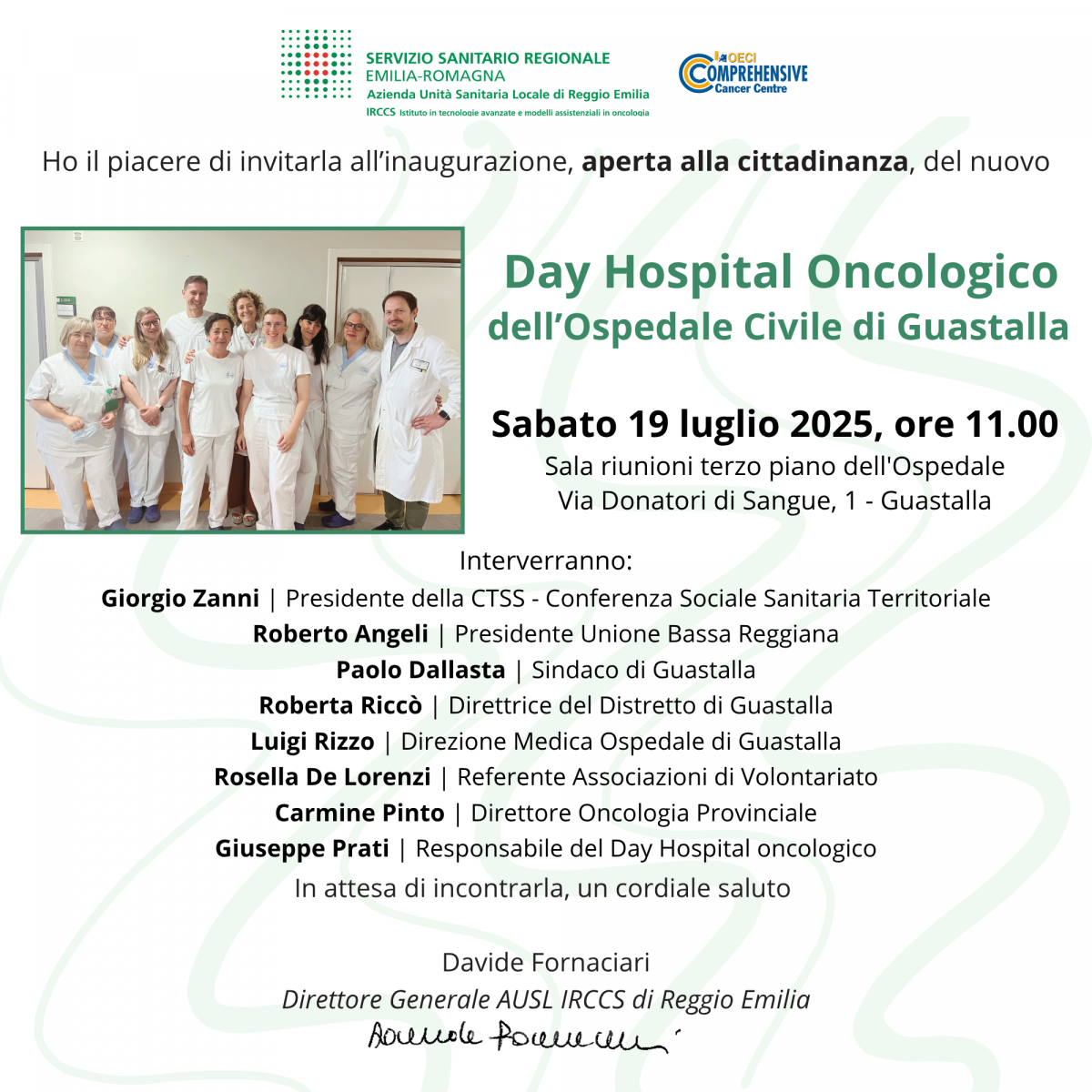 Invito all'inaugurazione