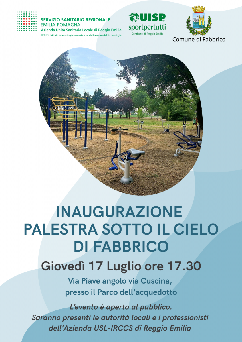 Locandina inaugurazione