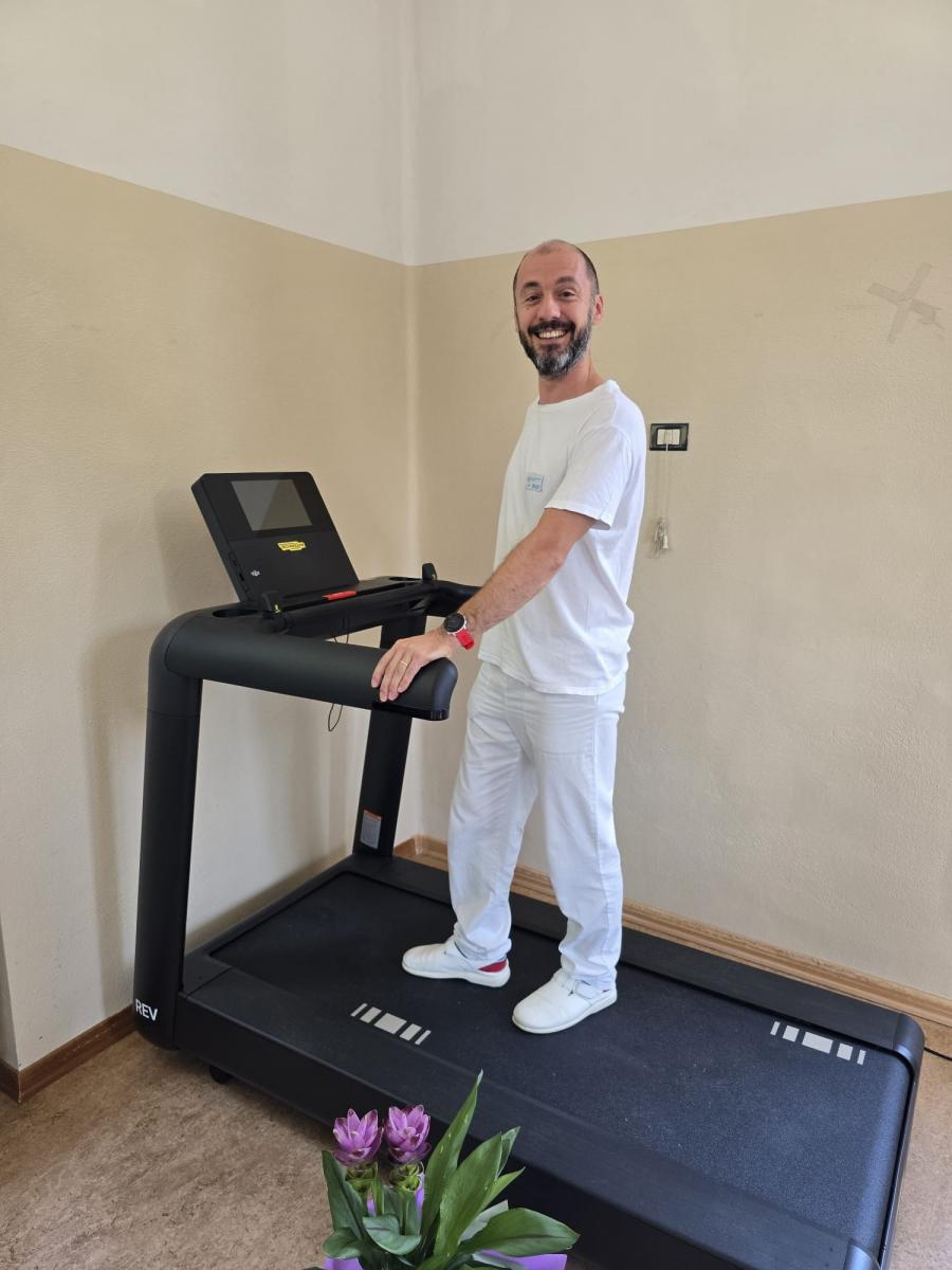 Un tapis roulant in dono al reparto di Riabilitazione e Rieducazione Funzionale  dell’Ospedale “Magati” di Scandiano