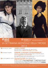 Locandina Settimana della Tiroide 2013