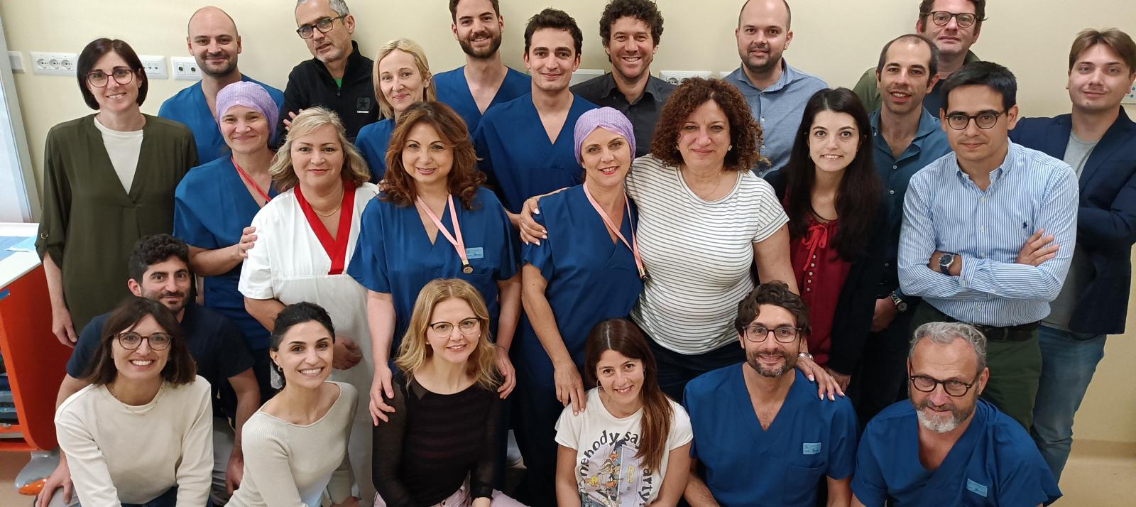 Interventional Pneumology of Santa Maria Nuova units an instance.  It has been three days of coaching organized by the Reggio Emilia group the place consultants from throughout Italy.