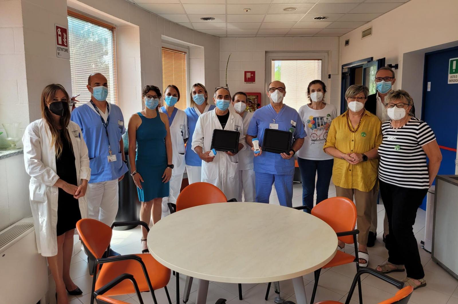 L’associazione Noi per l’Hospice dona all’Ospedale di Guastalla attrezzature per un valore di 38mila euro